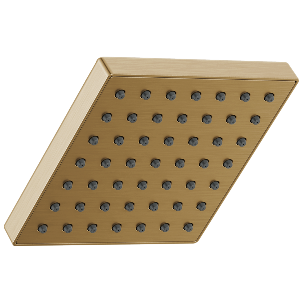 DELTA Modern Square Showerhead — Champagne Bronze