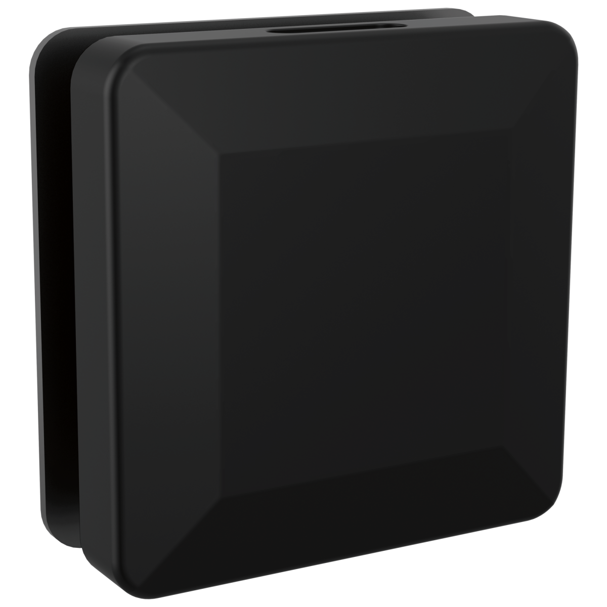 DELTA Universal Showering Components Square Steam Head — Matte Black