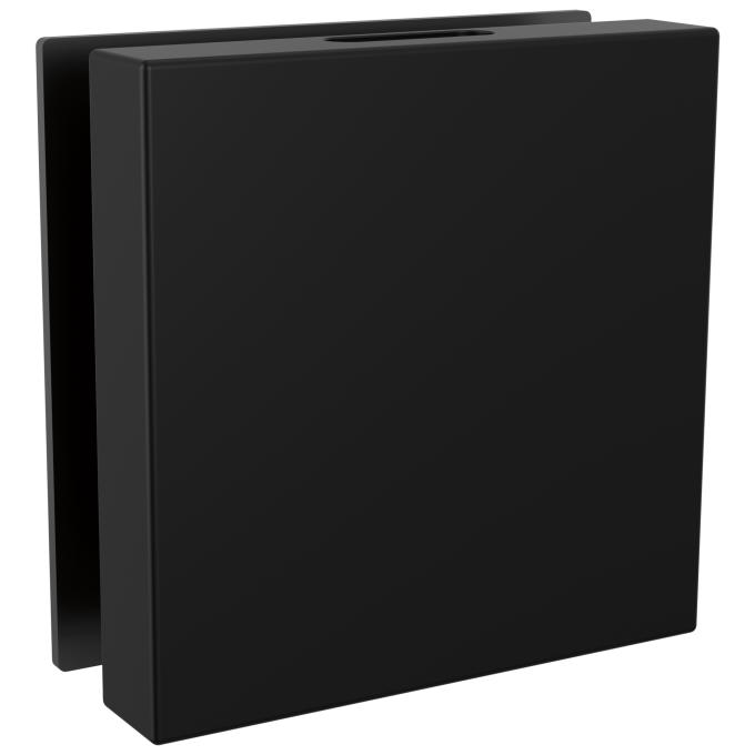 BRIZO Other Mystix Square Steam Head — Matte Black