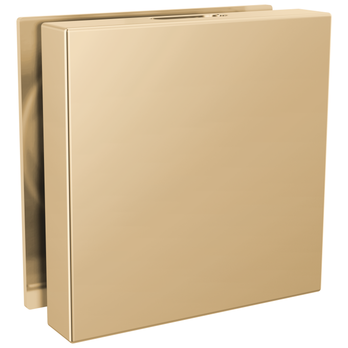 BRIZO Other Mystix Square Steam Head — Polished Gold