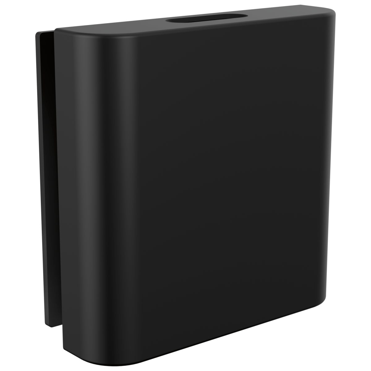 BRIZO Other Mystix Classic Square Steam Head — Matte Black