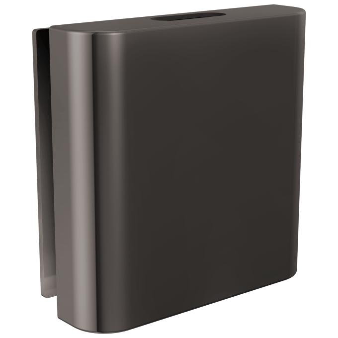 BRIZO Other Mystix Classic Square Steam Head — Brilliance Black Onyx