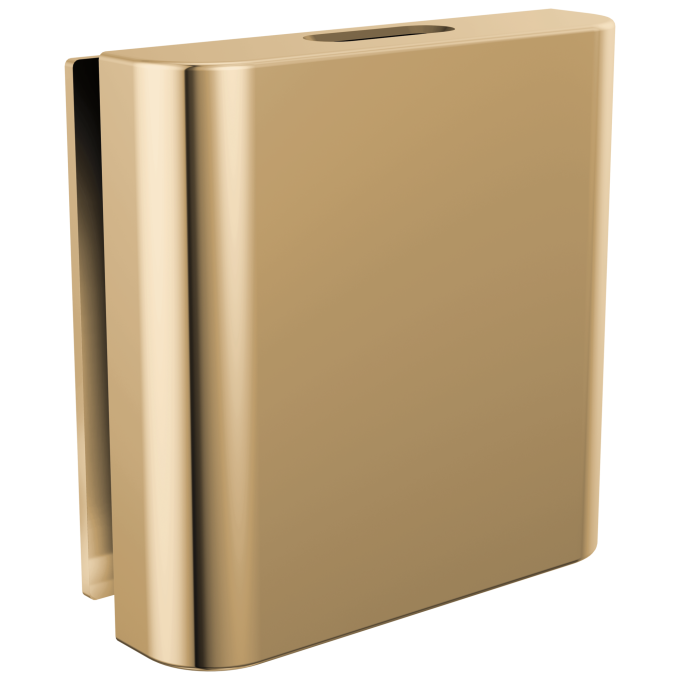 BRIZO Other Mystix Classic Square Steam Head — Polished Gold