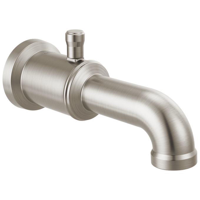 DELTA Broderick Diverter Tub Spout — Lumicoat® Stainless