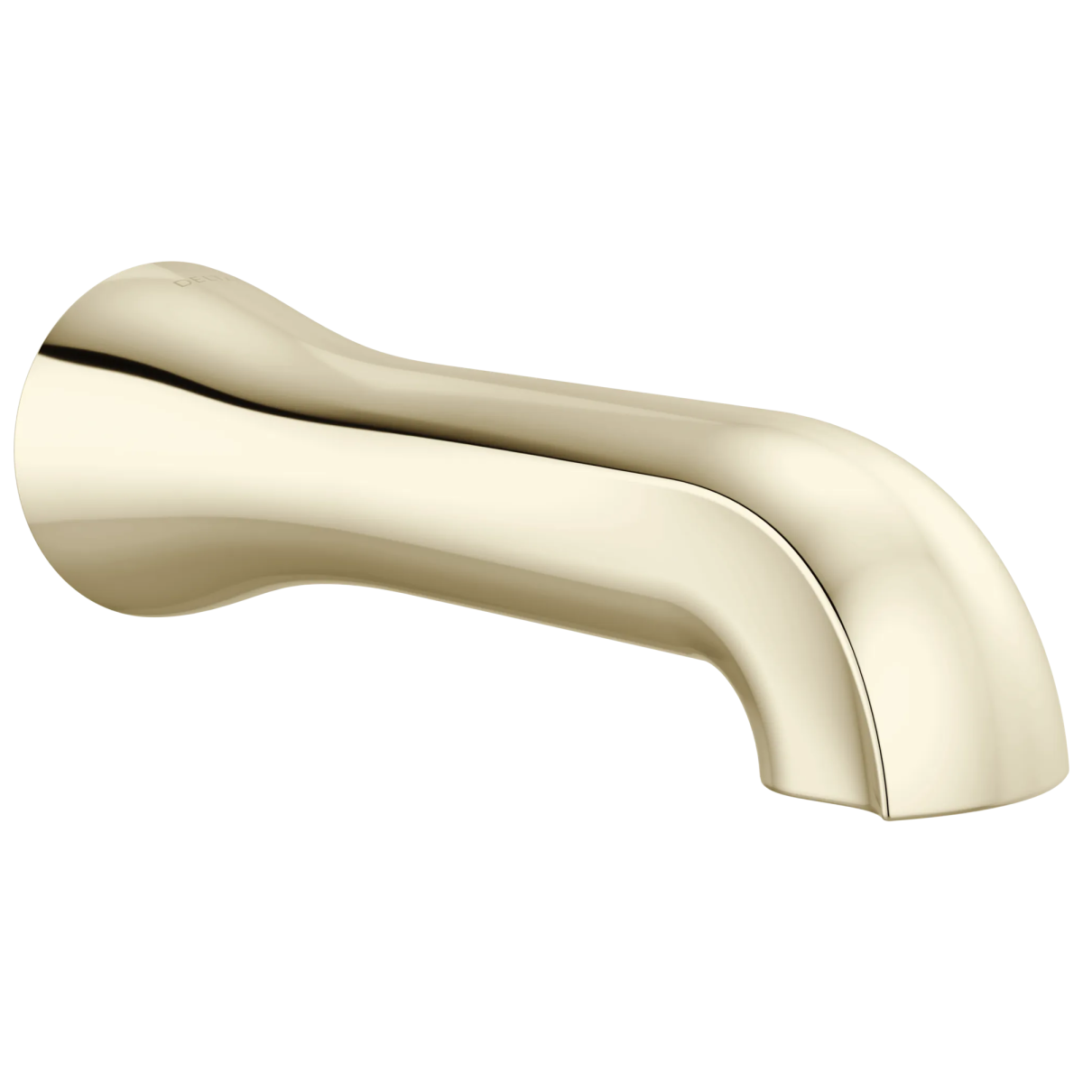 DELTA Bonacci Non-Diverter Tub Spout — Lumicoat® Polished Nickel