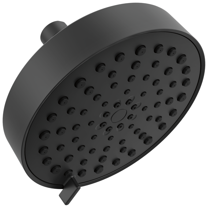 DELTA Universal Showering Components 4-Setting Shower Head — Matte Black