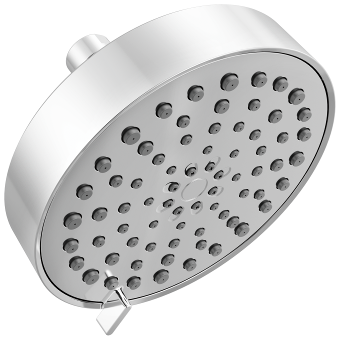 DELTA Universal Showering Components 4-Setting Shower Head — Chrome