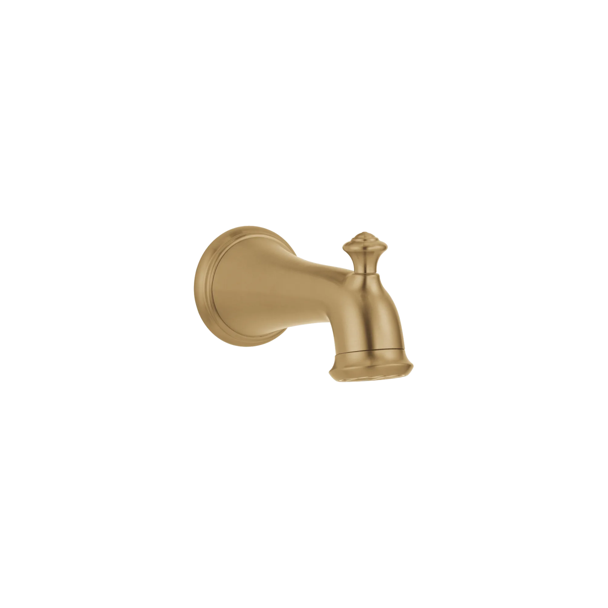 DELTA Victorian Tub Spout - Pull-Up Diverter — Champagne Bronze