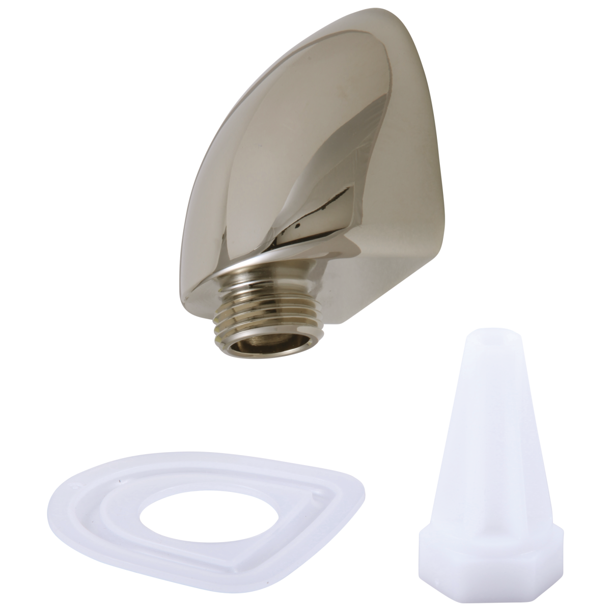 BRIZO Other Wall Mount Elbow — Polished Nickel