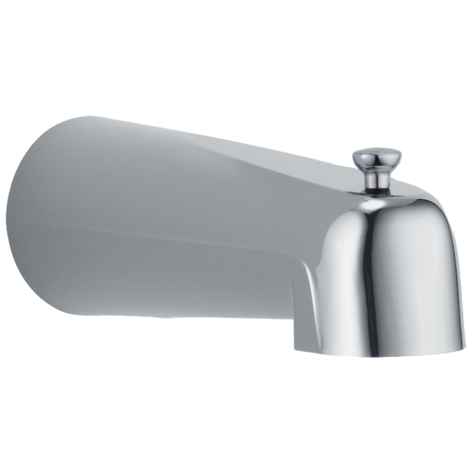 DELTA Other Tub Spout - Pull-Up Long Diverter — Chrome