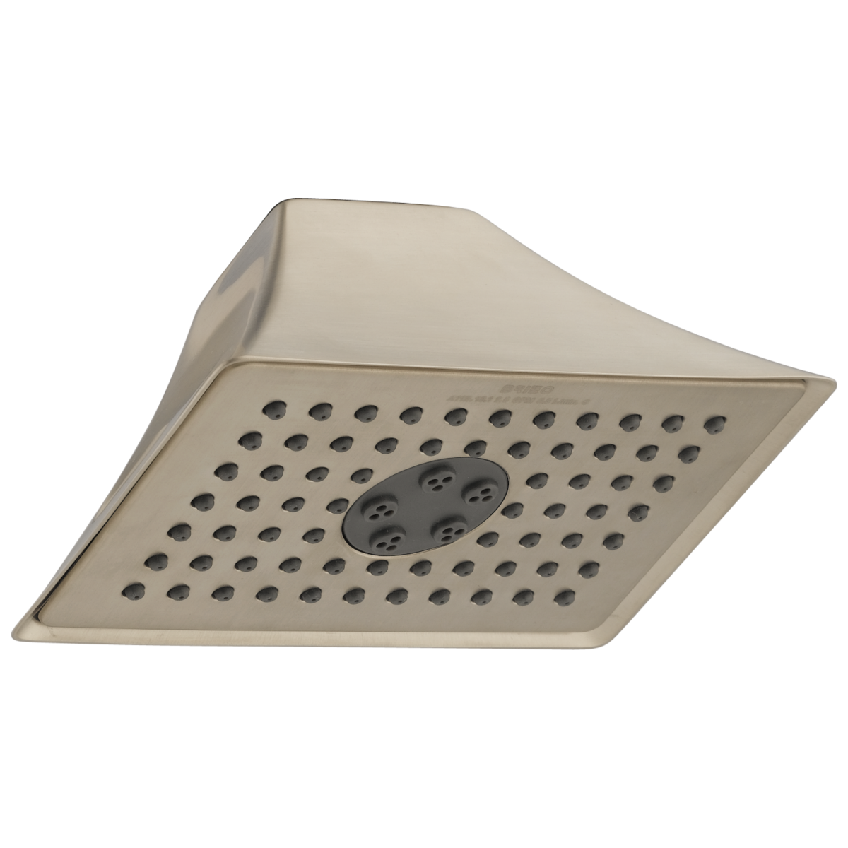 BRIZO RSVP Rectangular Multi-Function  Showerhead — Brushed Nickel
