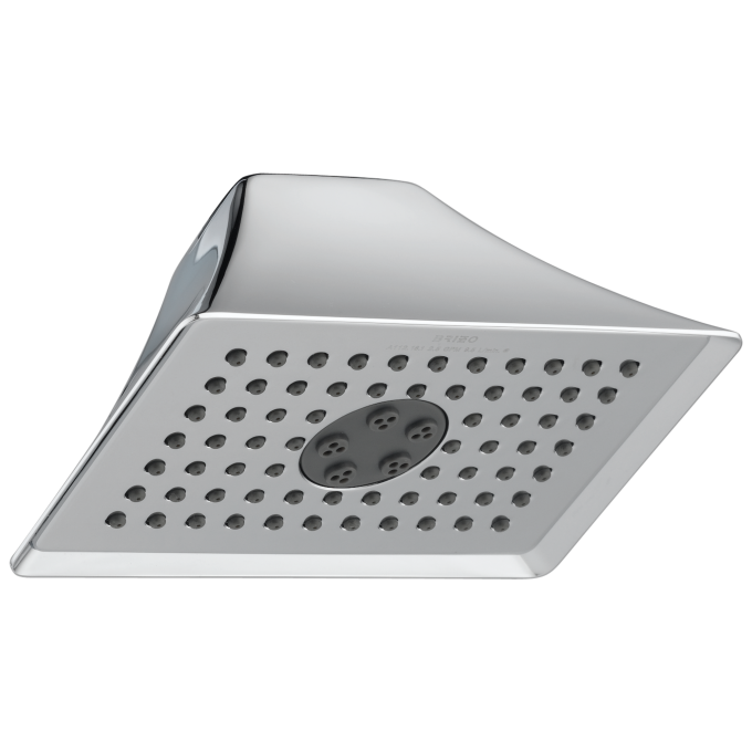 BRIZO RSVP Rectangular Multi-Function  Showerhead — Chrome