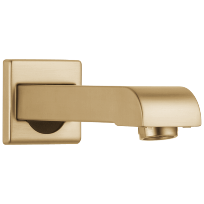DELTA Vero Tub Spout - Non-Diverter — Champagne Bronze