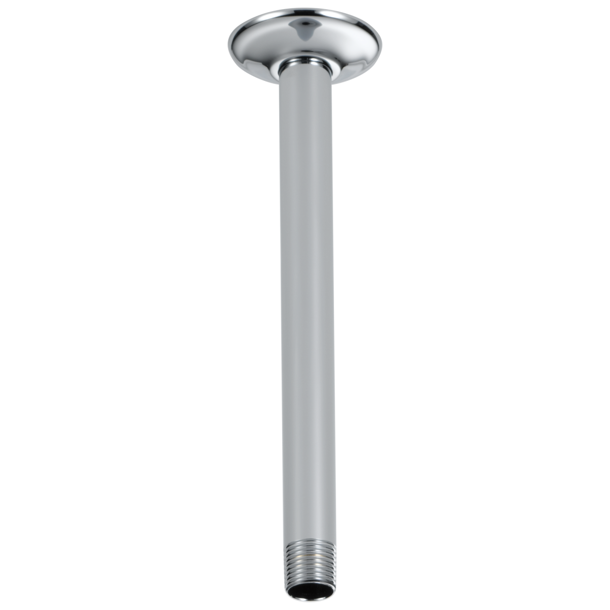 BRIZO Essential Shower 10" Ceiling Mount Shower Arm And Round Flange — Chrome