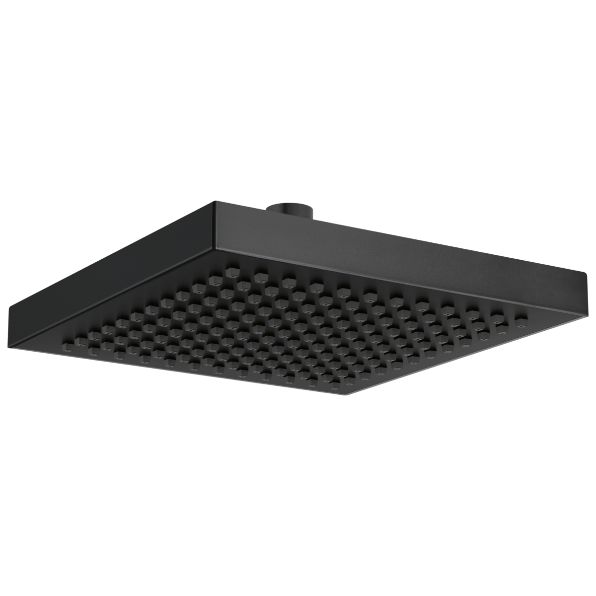 DELTA Universal Showering Components Raincan Single-Setting Shower Head — Matte Black