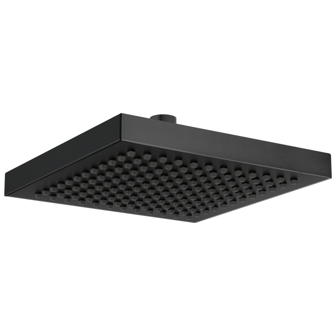 DELTA Universal Showering Components Raincan Single-Setting Shower Head — Matte Black
