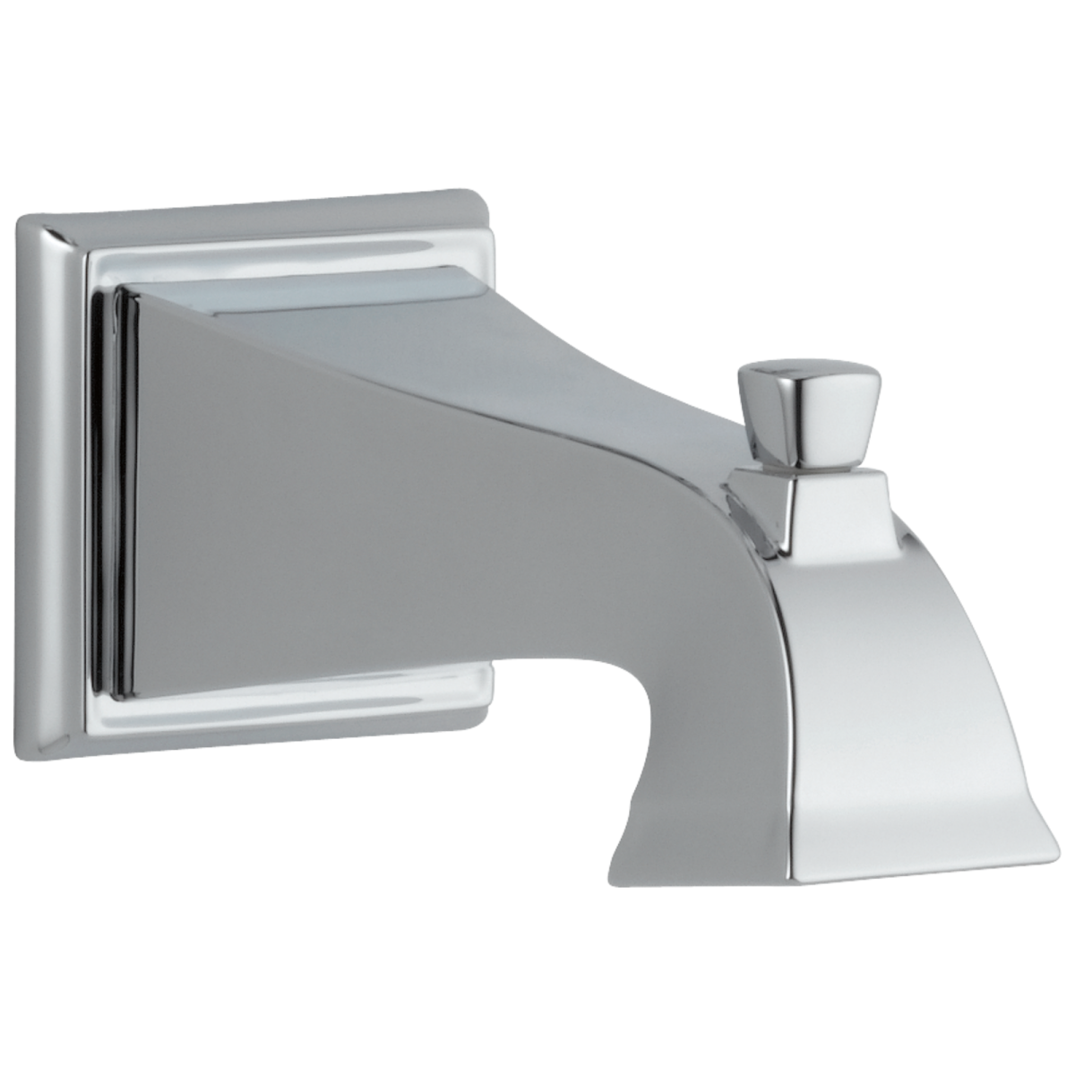 DELTA Dryden Tub Spout - Pull-Up Diverter — Chrome