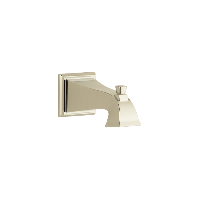 DELTA Dryden Tub Spout - Pull-Up Diverter — Polished Nickel