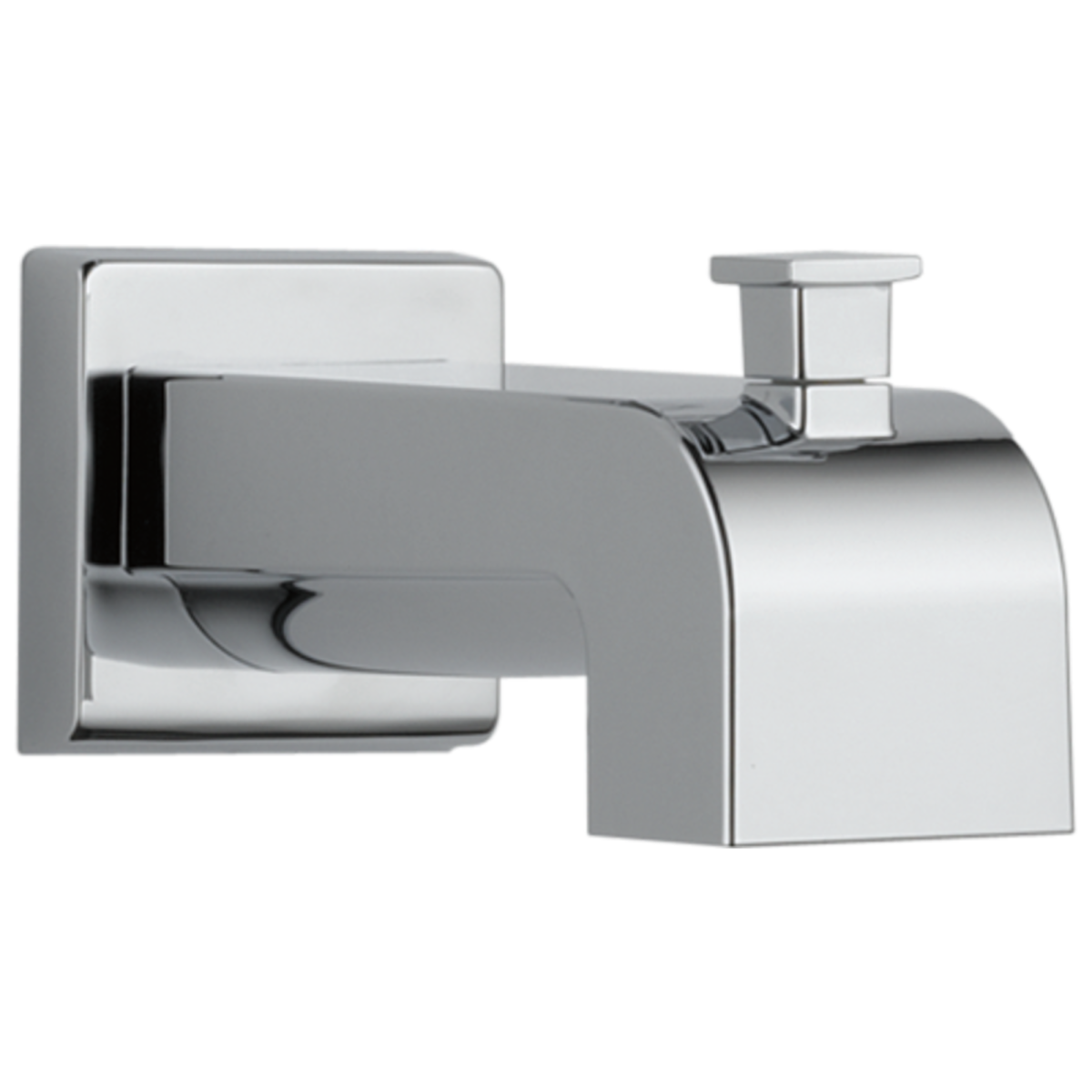 DELTA Urban Arzo Tub Spout - Pull-Up Diverter — Chrome