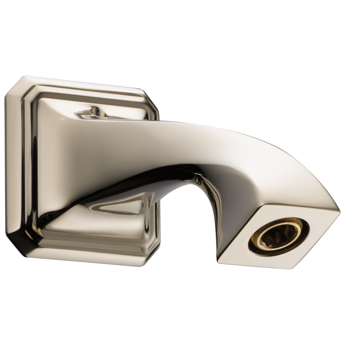 BRIZO Virage 5 1/2" Wall Mount Shower Arm — Polished Nickel