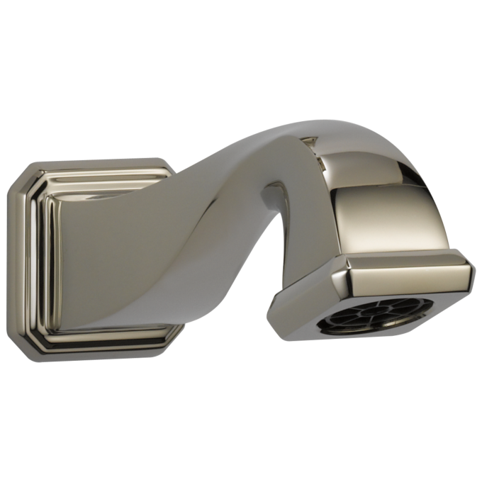 BRIZO Virage Tub Spout - Pull-Down Diverter — Polished Nickel
