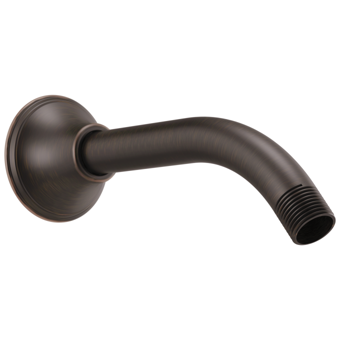 BRIZO Essential Shower 7" Classic Wall Mount Shower Arm And Flange — Venetian Bronze