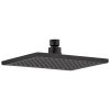 DELTA Universal Showering Components Single Setting Overhead Showerhead — Matte Black