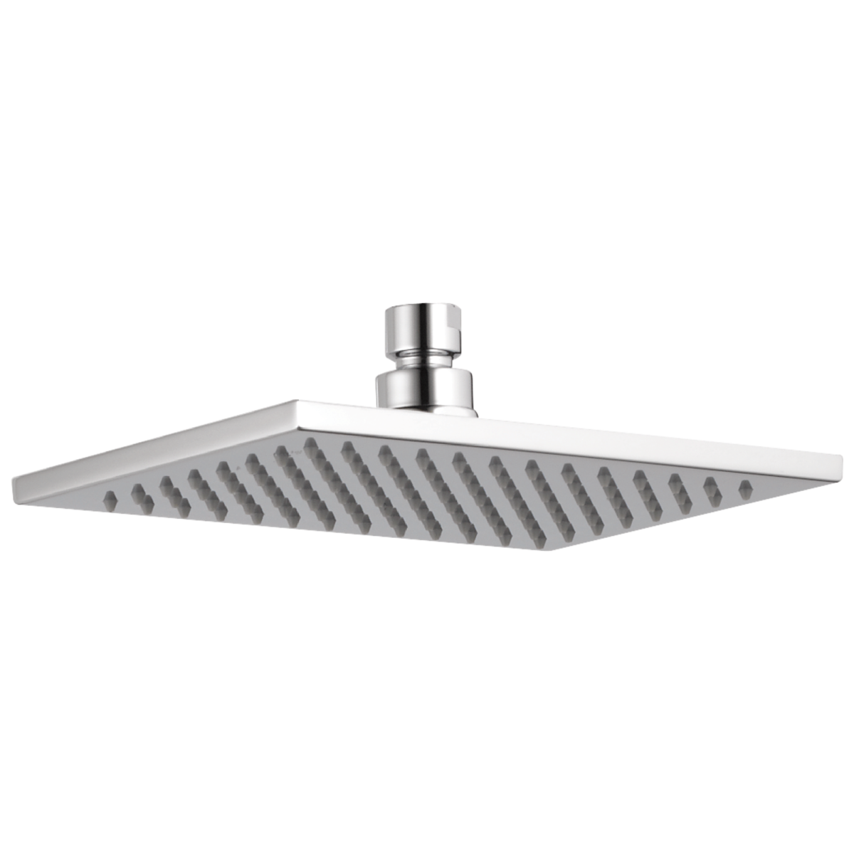 DELTA Universal Showering Components Single-Setting Raincan Shower Head — Lumicoat® Chrome