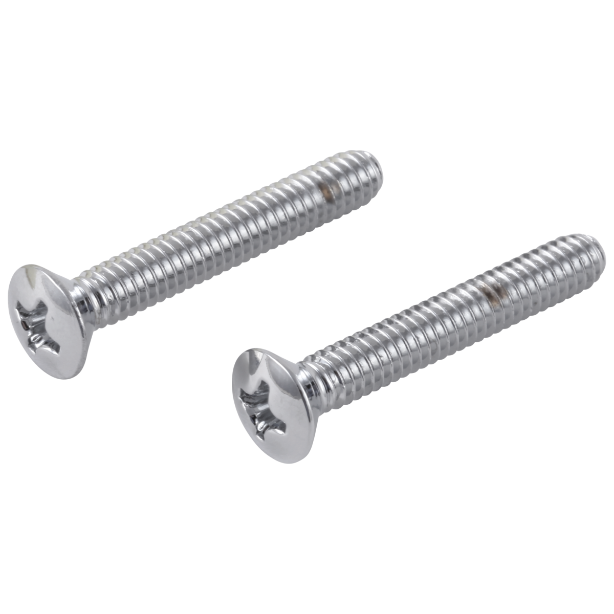 DELTA Other Screws (2)  - Overflow Plate — Chrome