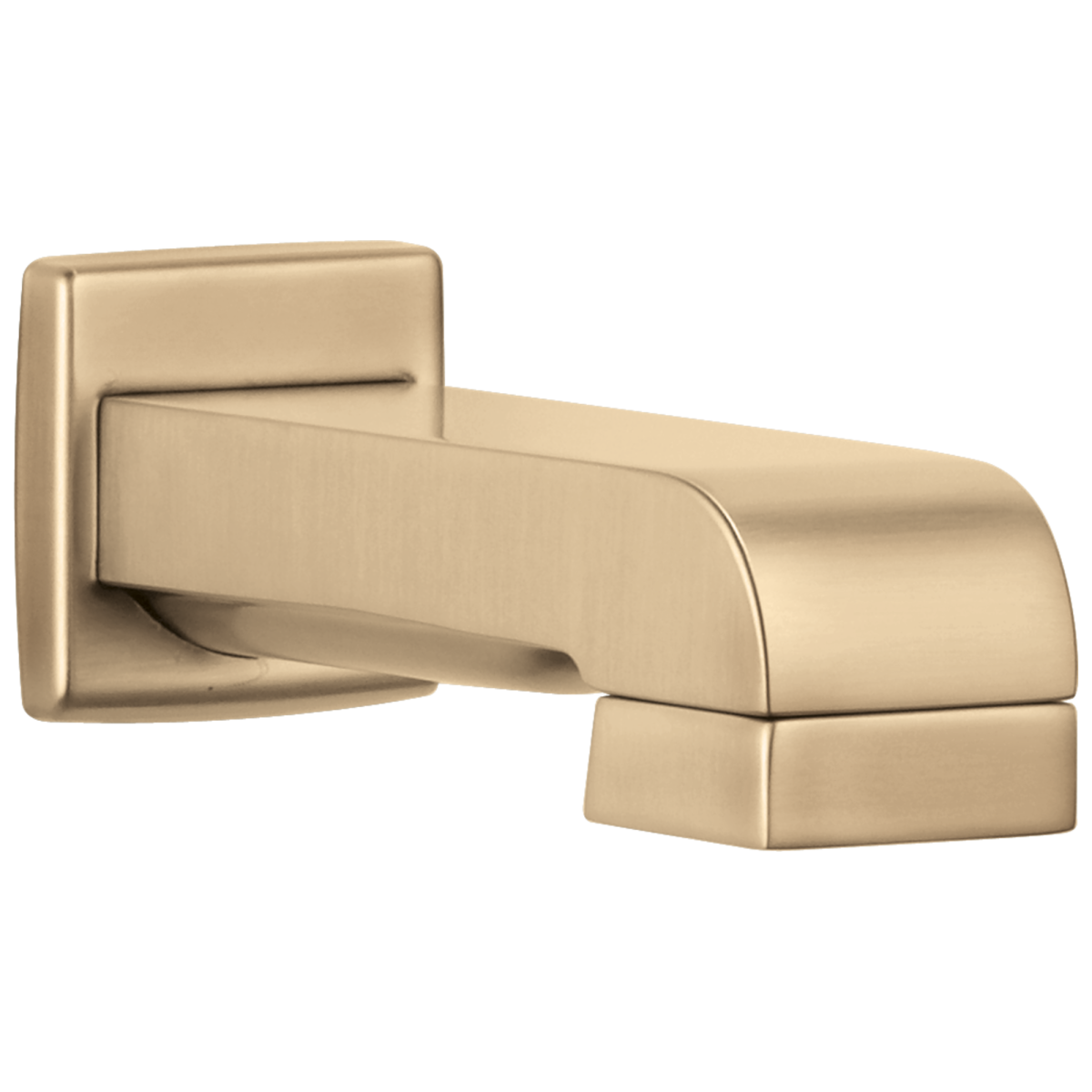 BRIZO Siderna Diverter Tub Spout — Luxe Gold