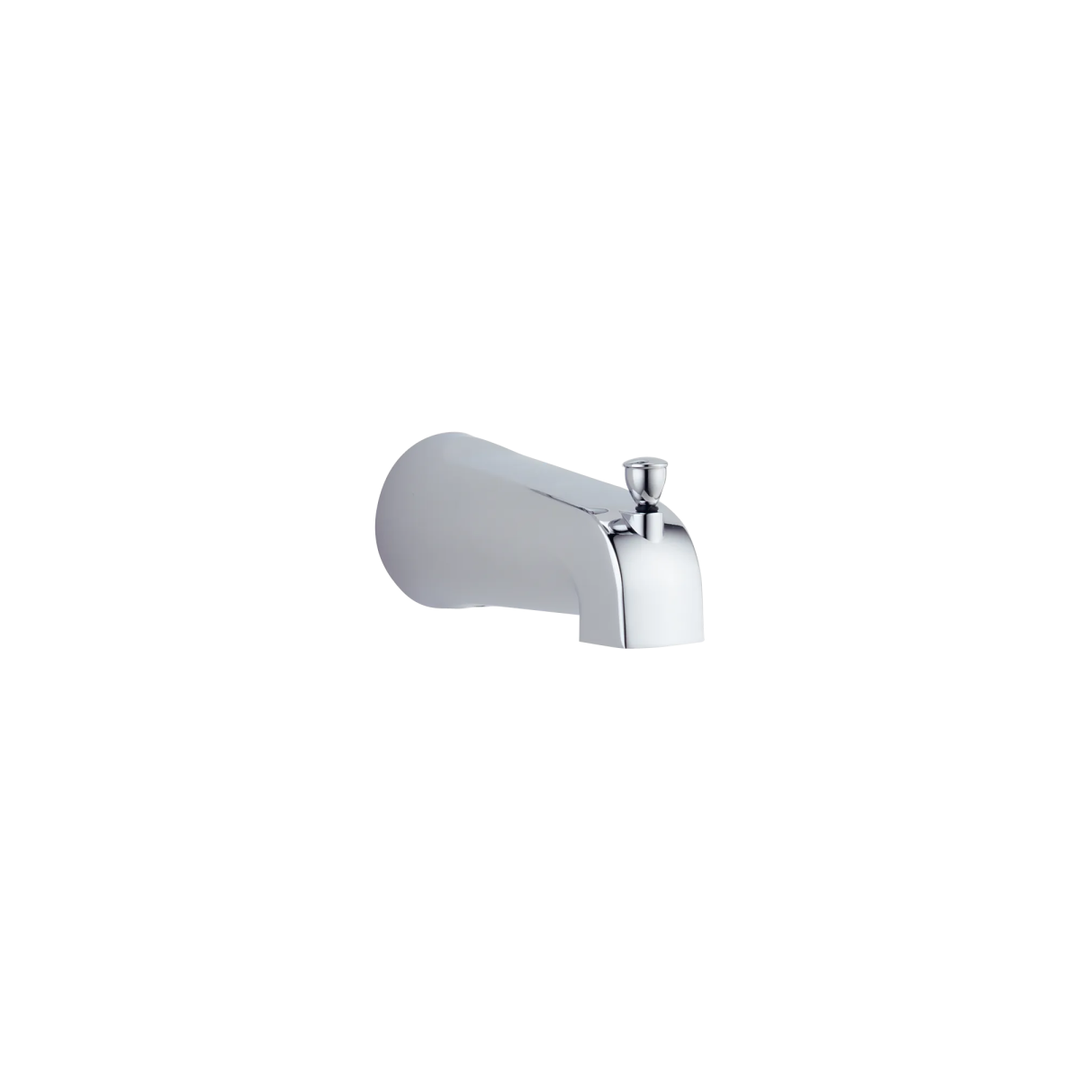 DELTA Foundations Tub Spout - Pull-Up Diverter — Chrome
