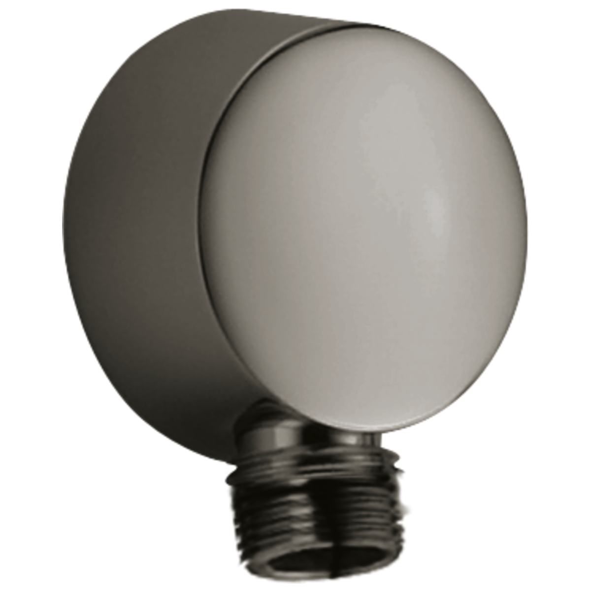 BRIZO Essential Shower Handshower Wall Elbow And Gasket — Brilliance Black Onyx