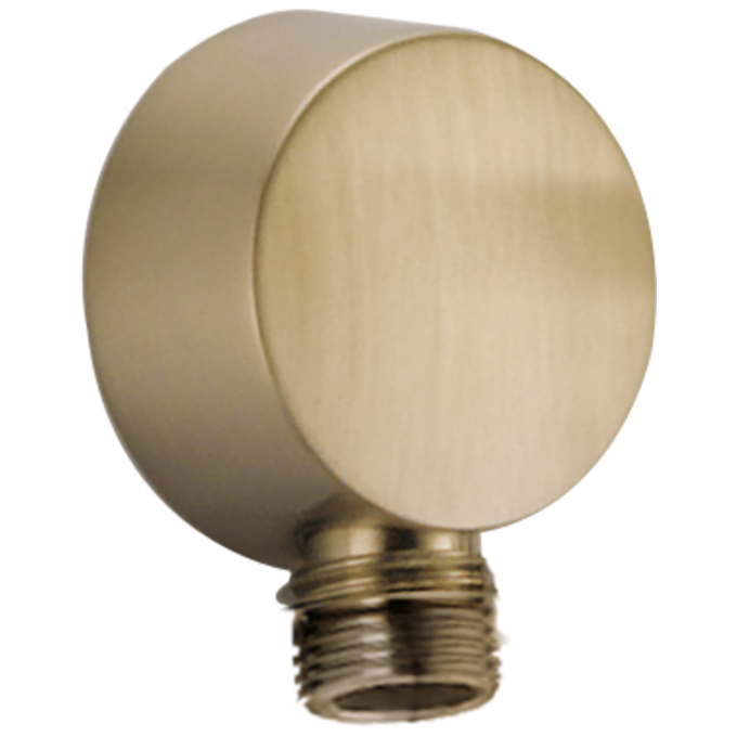 BRIZO Essential Shower Handshower Wall Elbow And Gasket — Luxe Gold
