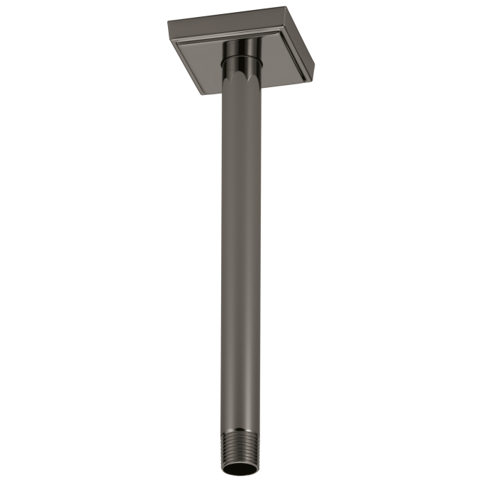BRIZO Allaria 10" Ceiling Mount Shower Arm And Flange — Brilliance Black Onyx