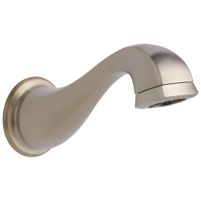 BRIZO Charlotte Tub Spout Assembly — Brushed Nickel