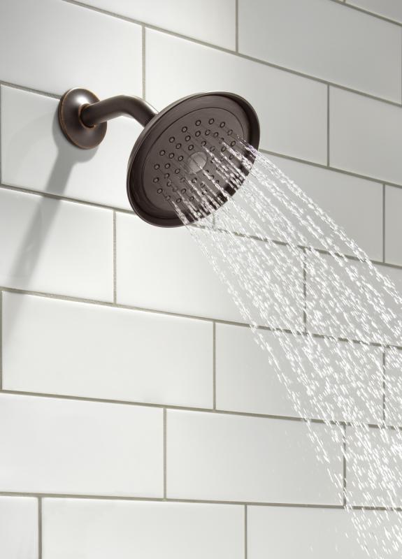 DELTA Silverton Touch-Clean Water-Efficient Shower Head - 1.75 GPM — Venetian Bronze