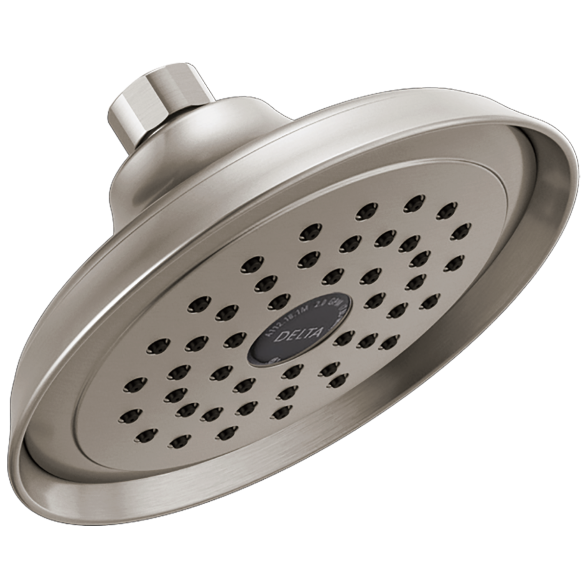 DELTA Silverton Touch-Clean Water-Efficient Shower Head - 1.75 GPM — Stainless