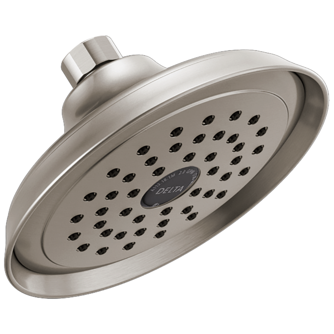 DELTA Silverton Touch-Clean Water-Efficient Shower Head - 1.75 GPM — Stainless