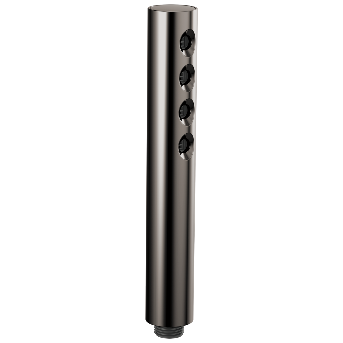 BRIZO Other Linear Round H2Okinetic Single Function Handshower — Brilliance Black Onyx