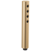 BRIZO Essential Shower Linear Round H2Okinetic Single Function Handshower — Luxe Gold