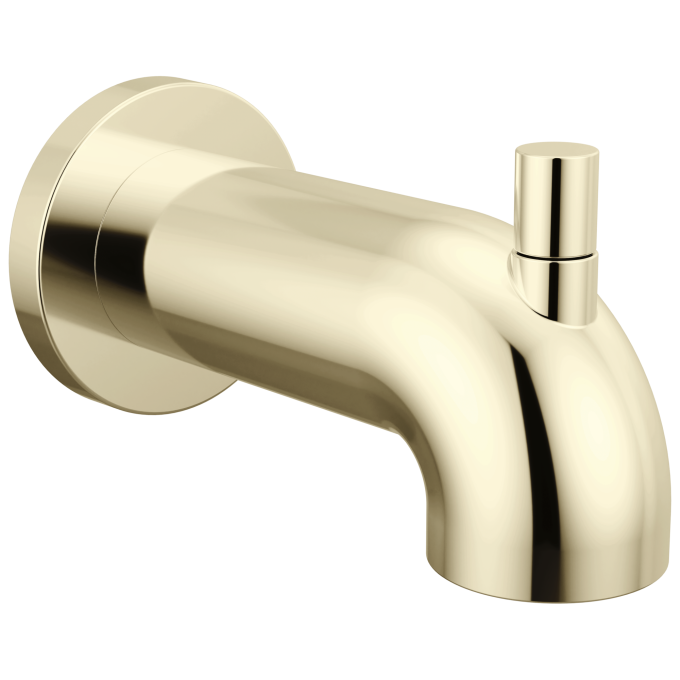 DELTA Trinsic Tub Spout Pull-Up Diverter — Polished Nickel