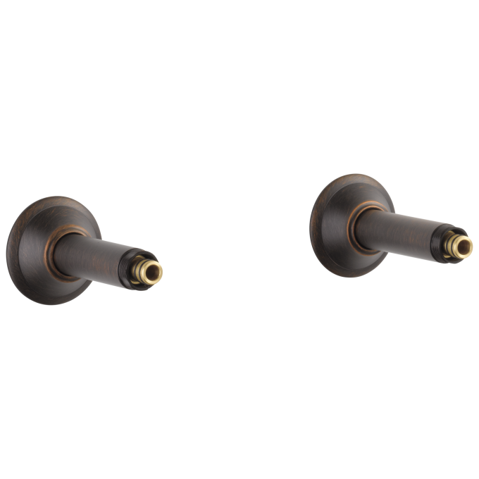 BRIZO Traditional WALL MOUNT TUB FILLER UNIONS — Venetian Bronze