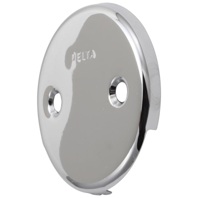 DELTA Other Overflow Plate — Chrome