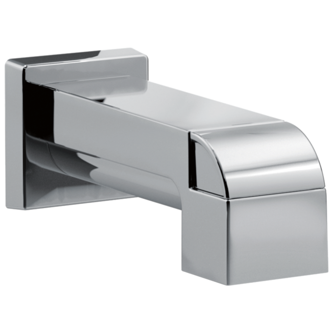 DELTA Ara Tub Spout - Pull-Up Diverter — Champagne Bronze