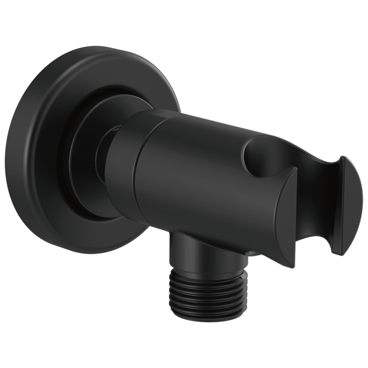 BRIZO Essential Shower Wall Mount Handshower Holder — Matte Black
