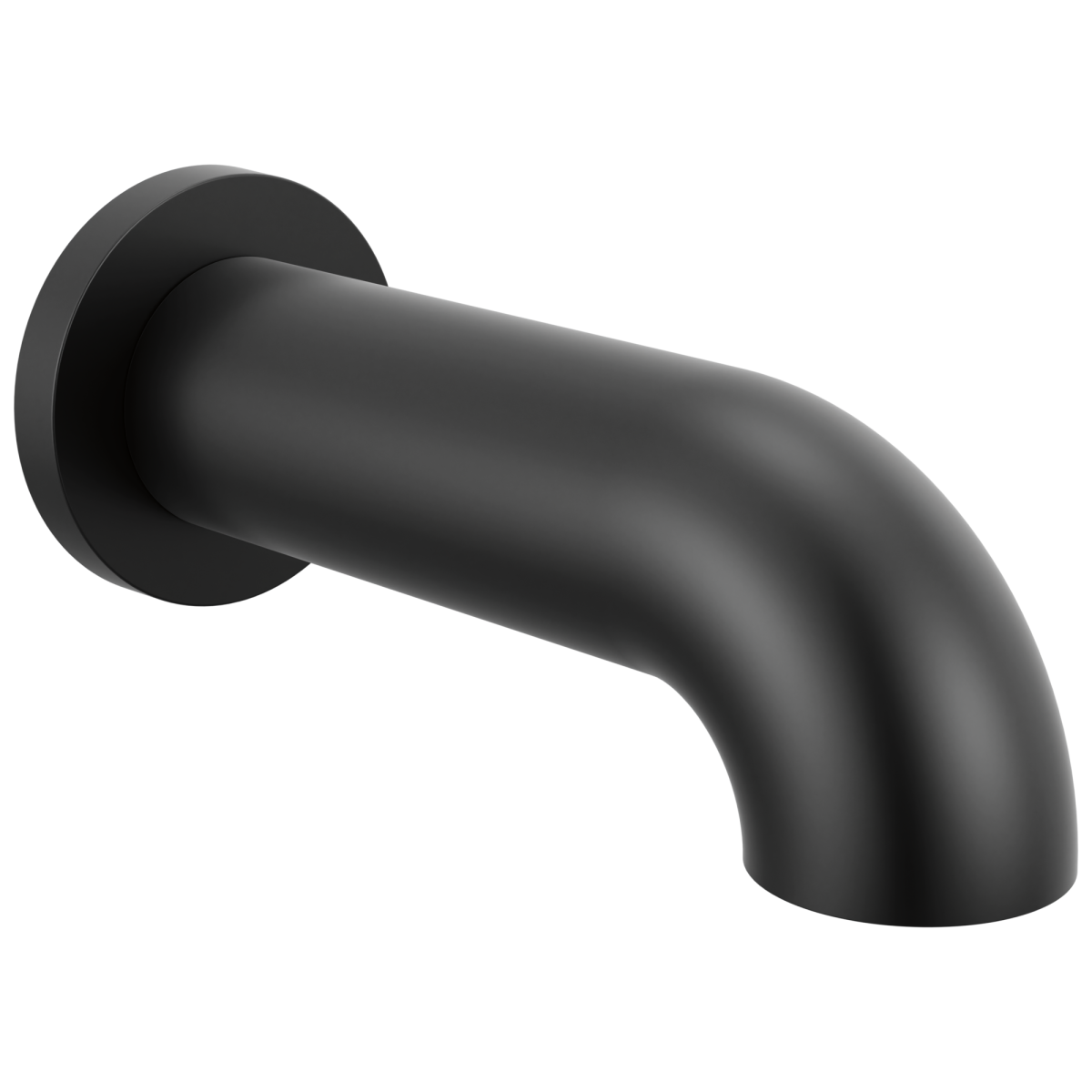 DELTA Trinsic Tub Spout - Non-Diverter — Matte Black