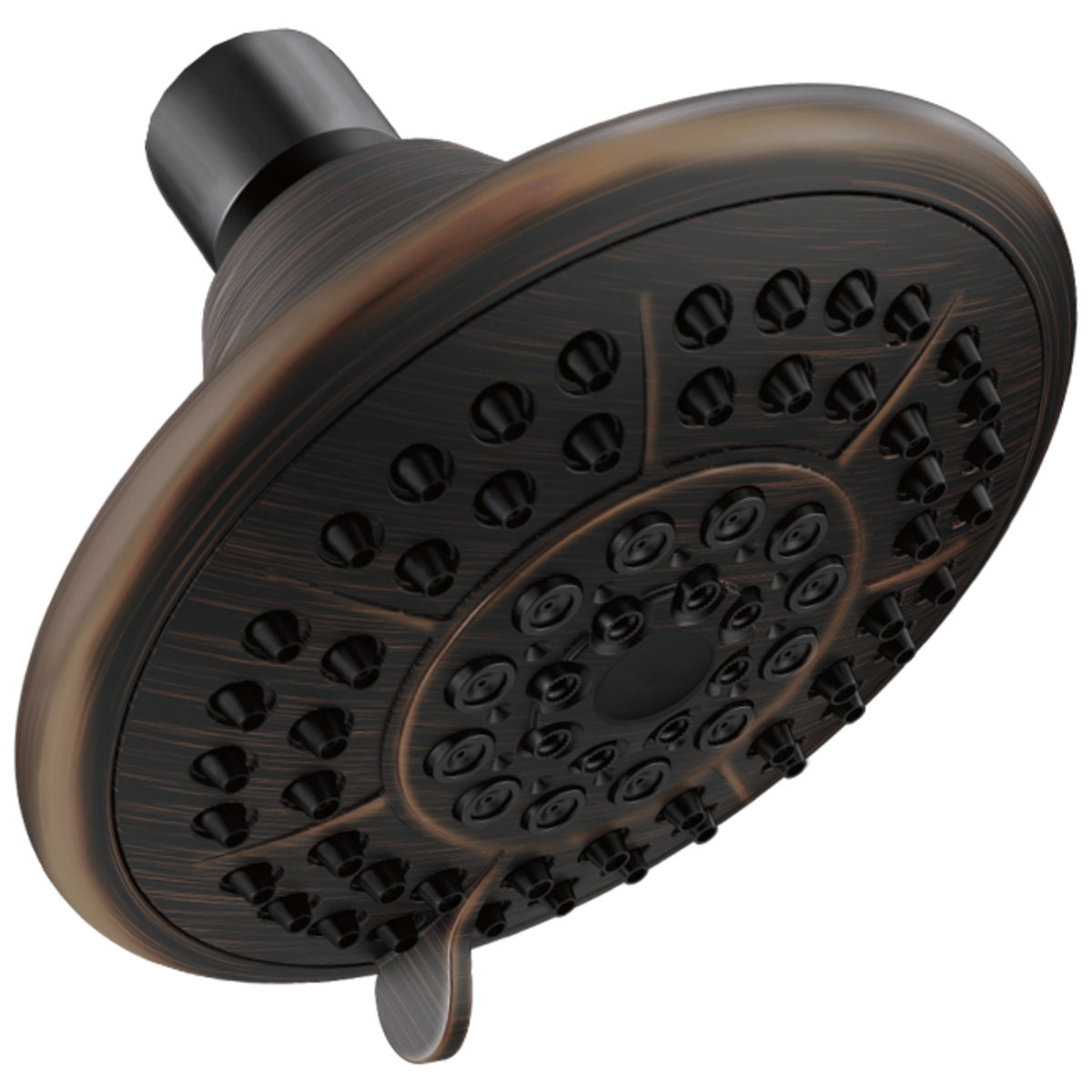 DELTA Universal Showering Components 5-Setting Raincan Shower Head — Venetian Bronze