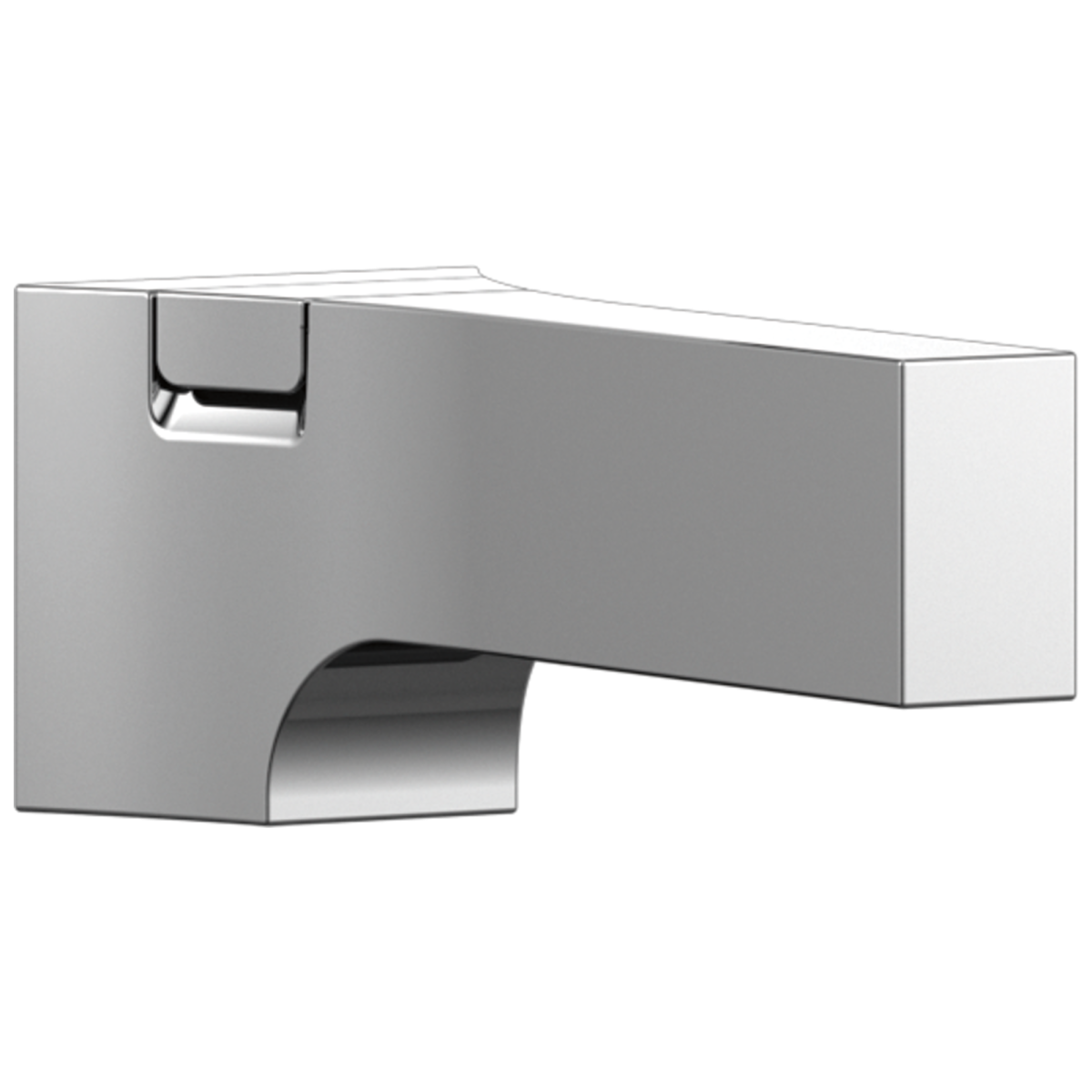 DELTA Zura Tub Spout - Pull-Up Diverter — Chrome