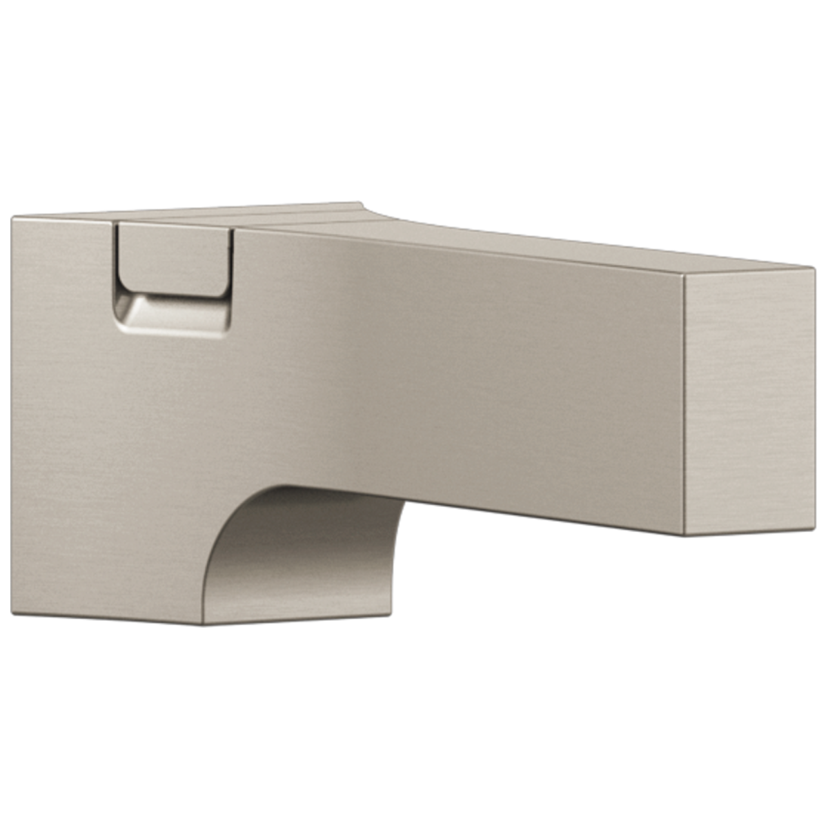 DELTA Zura Tub Spout - Pull-Up Diverter — Stainless