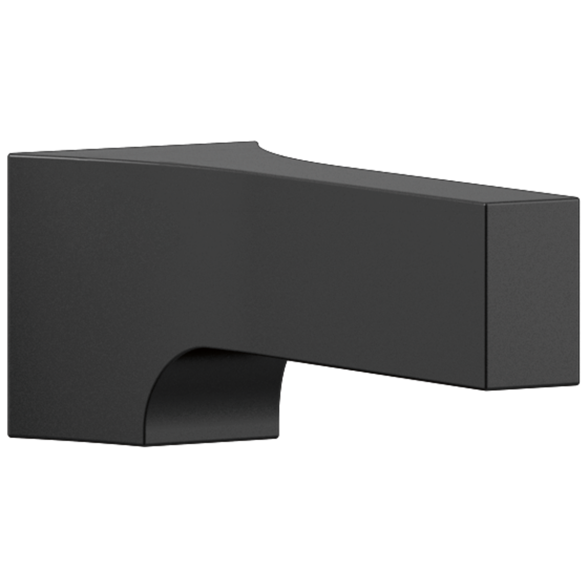 DELTA Zura Tub Spout - Non-Diverter — Matte Black